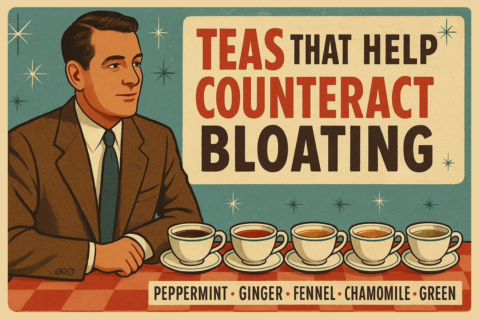 Teas for Bloating: A Man’s Guide to Gut Comfort