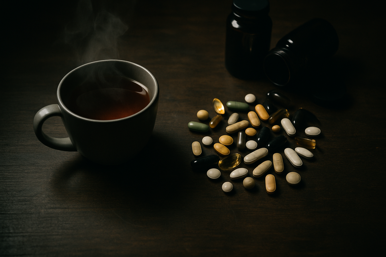 Herbal Tea vs Supplements: Why Tea Wins for Men's Wellness