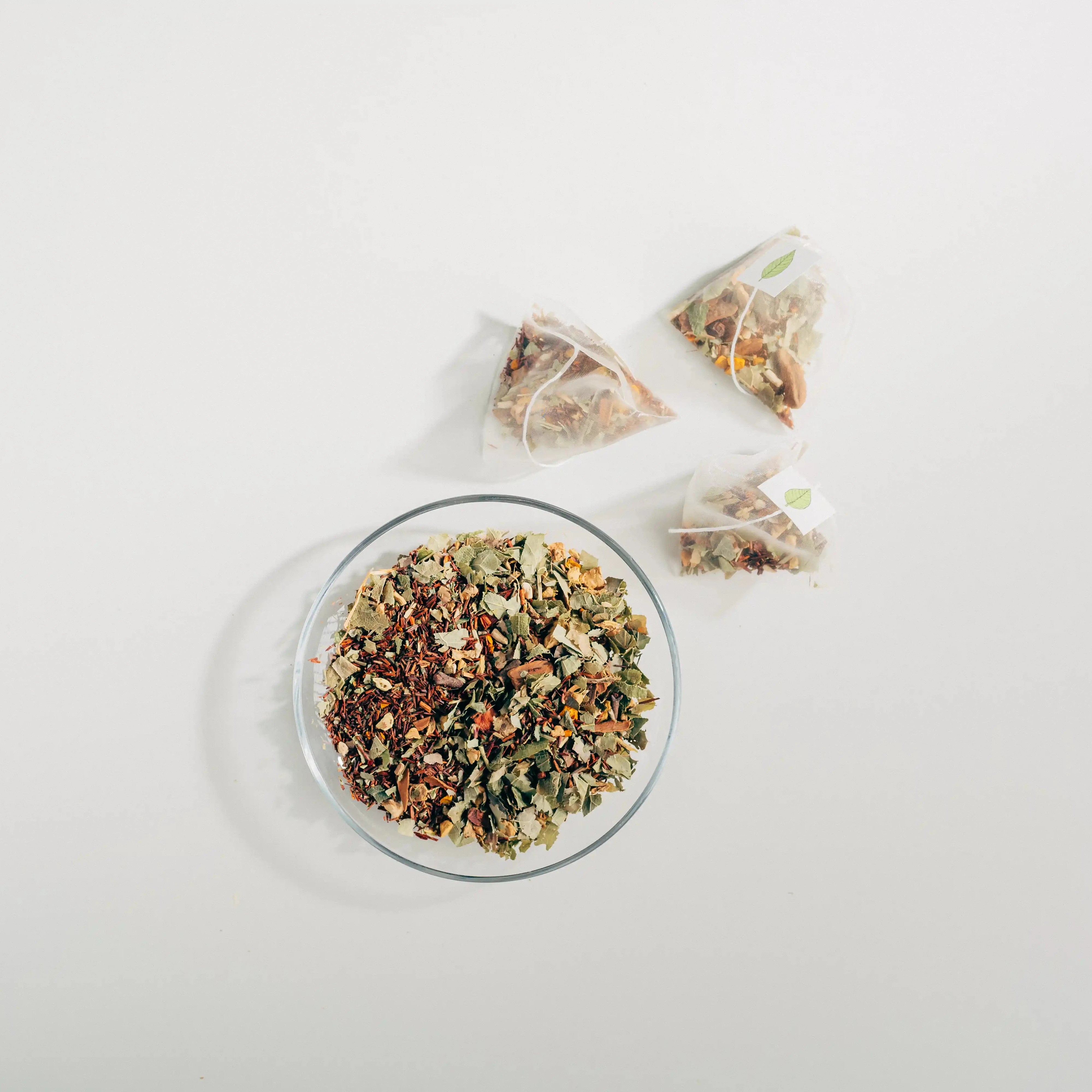 Tea For Guys Vitality Blend loose tea close up