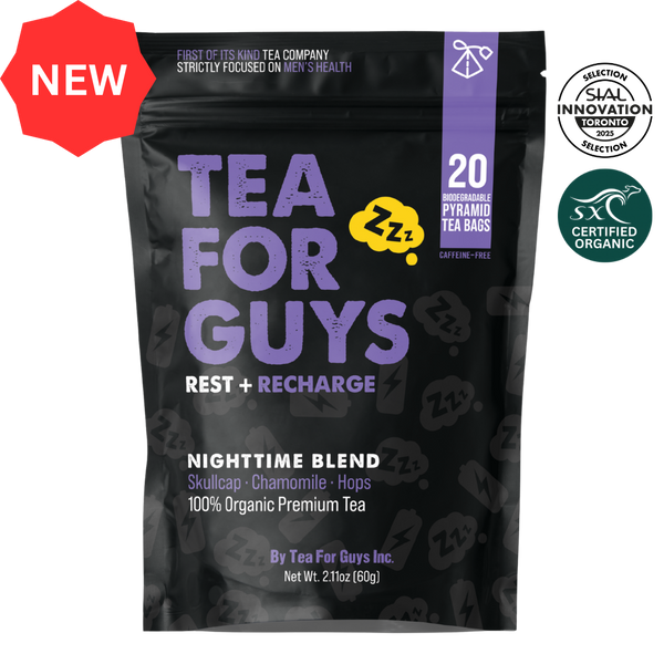 Tea For Guys Nighttime Blend pouch